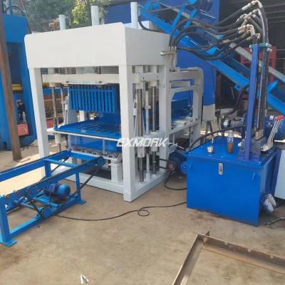 Exmork concrete block making machine is delivered to South Africa