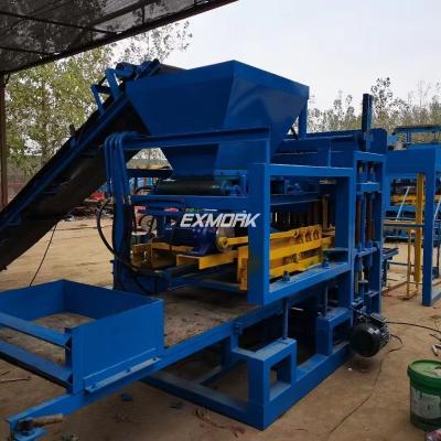 Exmork concrete block making machine is delivered to Congo