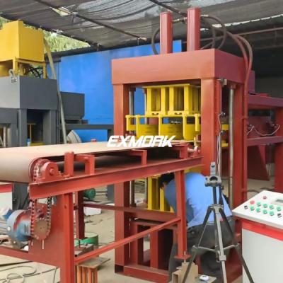 Se entrega máquina para fabricar ladrillos Exmork a México