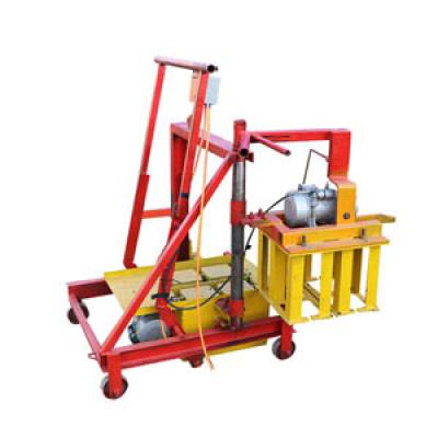 EMR2-45 mobile concrete block machine