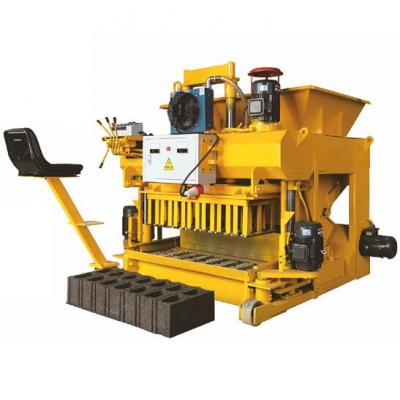 EMY6-25 drivable mobile hydraulic fully automatic block machine