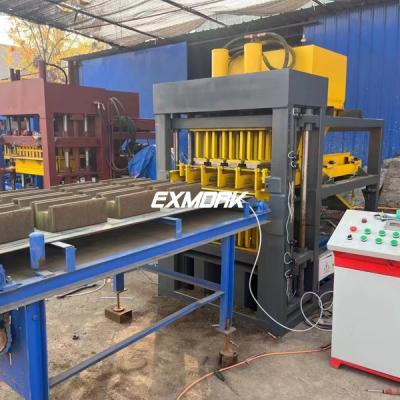 Working principle of hydraulic brick making machine