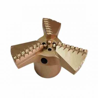 3-wing PDC concave drill bit